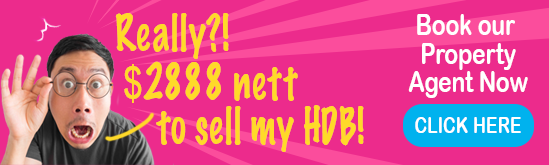 Sell your HDB with agent service fee $2888